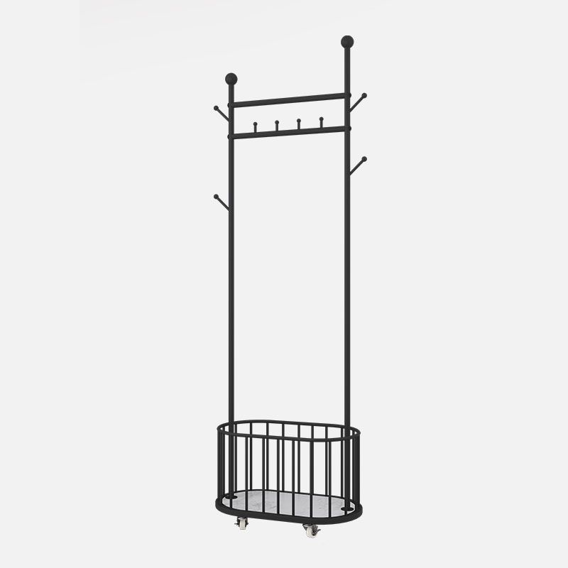 Luxueux cintre de couche métallique couleur couleur crochets debout cordage de moteur de conception