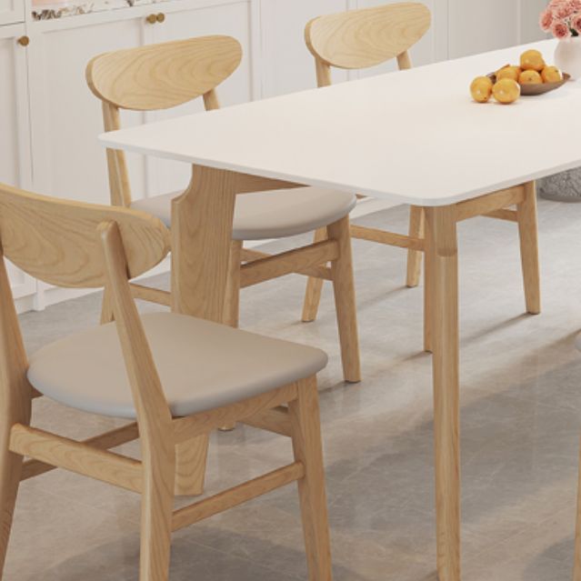1/5/7ピース長方形の形状ダイニングルームテーブルと椅子セット