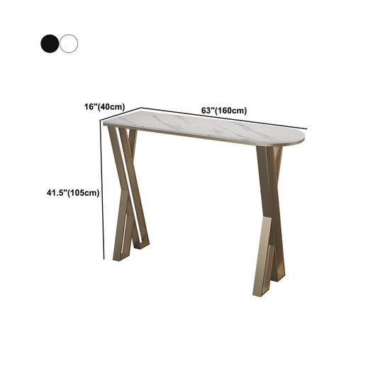 Tavolo da bar in stile glam in pietra doppia tavolo da pranzo bar per soggiorno per soggiorno