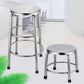 Industrial Style Stainless Steel Bar-stool Round Seat Counter Stool for Kitchen Clearhalo 'Bar Furniture' 'Bar Stools' 'bar_stools' 'furn' 'furn_bar_stools' 'furniture_bar_stools' 'Kitchen & Dining Furniture' 'kitchen&dining_furn' 'kitchen' 'kitchen_furn' Furniture' 1200x1200_47a25791-bc62-4b5f-b0f0-c797b22d5bfe