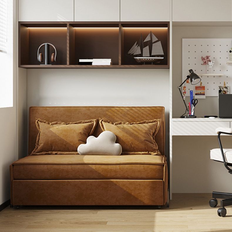 Pillow Included Sofa Futon Armless Cushion Back Sleeper Sofa Clearhalo 'furn' 'furn_futons' 'Furniture' 'Futons & Daybeds' 'Futons' 'Living Room Furniture' 1200x1200_47a41301-7eb3-4310-b42d-d48601689bd0