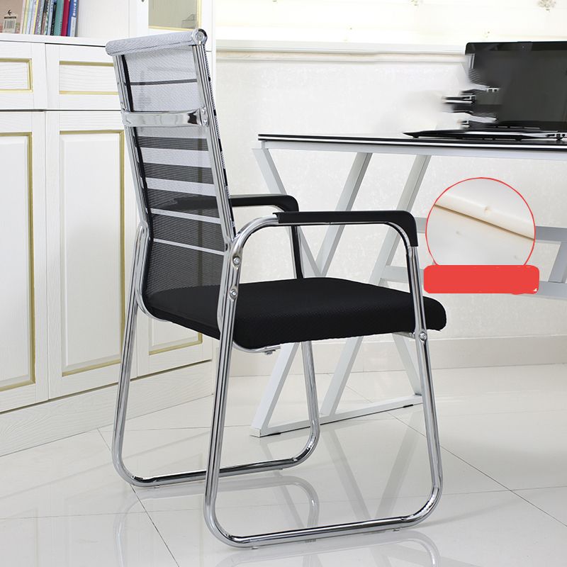 Zeitgenössische Festwaffenstuhl Ergonomic Mid-Back Schreibtischstuhl