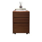 Solid Wood Bedside Cabinet Modern Minimalist Bedside Table with Drawers