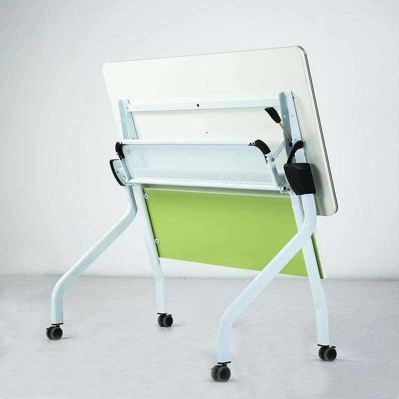 MODERNA MODERNO DI UFFICIO IN LEGNO CON RUOTTO A CASPER DESCA RETTANGULARE PER UFFICIO