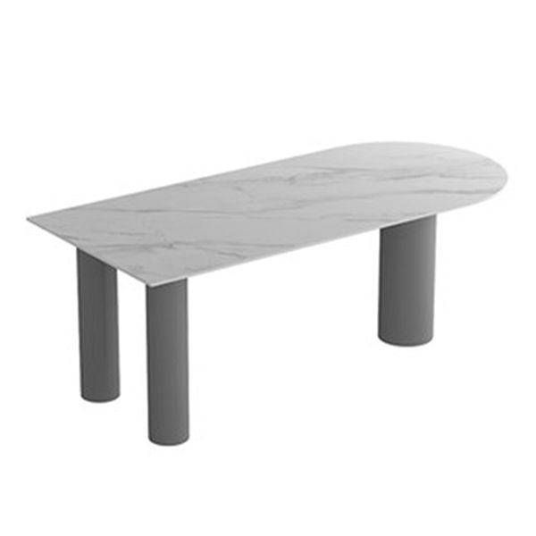 Free Form Sintered Stone Top Dining Table Modern Table with Metal Base Clearhalo ' dining_table' 'Dining Tables & Seating' 'Dining Tables' 'furn' 'furn_dining_table' 'Furniture' 'furniture_dining_table' 'Kitchen & Dining Furniture' 'kitchen&dining_furn' 'kitchen' 'kitchen_dining_table' 1200x1200_47ae5ddd-4c5e-4f21-a2c8-9eef98e27d94