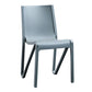 Plastic Scandinavian Kitchen Dining Room Side Chair Solid Back Chair Clearhalo ' kitchen&dining_furn' 'Dining Chairs' 'Dining Tables & Seating' 'dining_chair' 'furn' 'furn_dining_chair' 'Furniture' 'furniture_dining_chair' 'Kitchen & Dining Furniture' 'kitchen' 1200x1200_47b07e42-c34a-4972-b7be-16609a6fe3e4