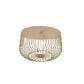 Contemporary Round Top Cocktail Table with Frame Base in Iron Clearhalo 'Coffee & Accent Tables' 'Coffee Tables' 'coffee_tables' 'furn' 'furn_coffee_tables' 'Furniture' 'Living Room Furniture' 1200x1200_47b0a397-3fe0-418b-8f08-dc7d5021d4be