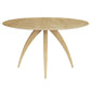Round Solid Pinewood Wood Color Dining Table Simplicity Fixed Table for Dining Room Clearhalo ' dining_table' 'Dining Tables & Seating' 'Dining Tables' 'furn' 'furn_dining_table' 'Furniture' 'furniture_dining_table' 'Kitchen & Dining Furniture' 'kitchen&dining_furn' 'kitchen' 'kitchen_dining_table' 1200x1200_47b11b13-cb68-4021-8e40-56857bb6f7f8