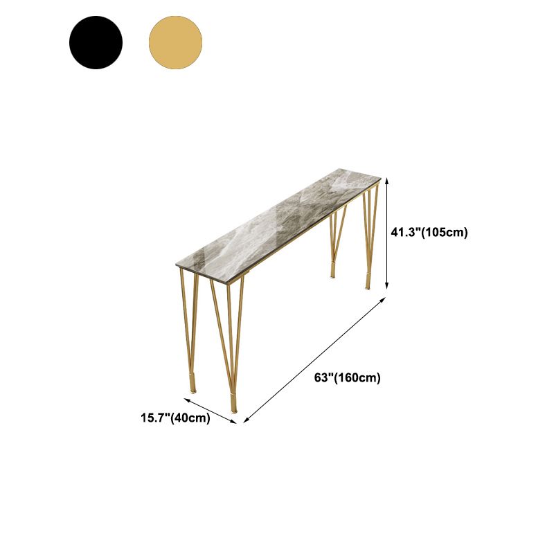 Sintered Stone Bar Table Rectangle Dining Table for Kitchen Living Room Clearhalo 'Bar Furniture' 'Bar Tables' 'bar_tables' 'furn' 'furn_bar_tables' 'Furniture' 'Kitchen & Dining Furniture' 1200x1200_47b5aca7-3efa-49ef-b00f-a4a62cf90400