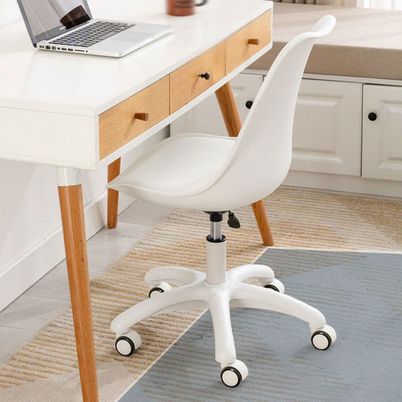 Modern Nylon Conference Chair with Low and Swivel Back Home Office Chair Clearhalo 'Furniture' 'furniture_office_chair' 'Office Chairs' 'Office Furniture' 'office_chair' 1200x1200_47b68838-9380-4c50-811e-368e413f5a3e