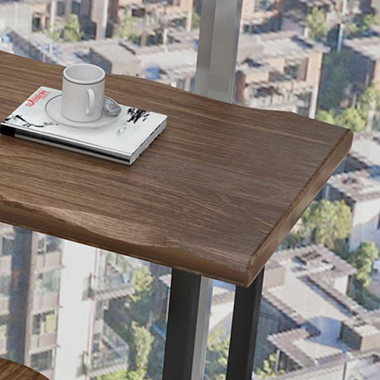 Tavolo da bar in legno solido industriale barre da pranzo in barra da pranzo