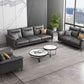 Modern Faux Leather Stain-Resistant Sofa Black Flared Arm Couch Clearhalo 'furn' 'furn_sofas' 'Furniture' 'furniture_sofas' 'Living Room Furniture' 'Sofa' 'sofas' 1200x1200_47be0064-b9ef-4a4f-a8be-ce925e028049