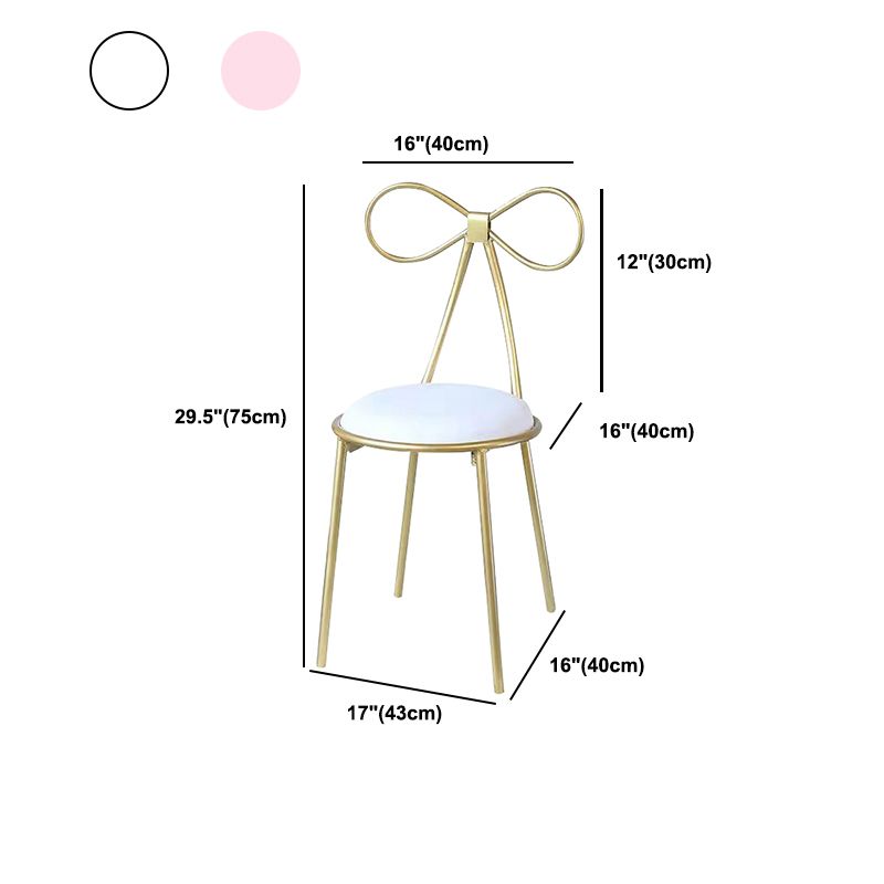 Round Leather and Metal Counter Stool Scandinavian Low Back Counter Bar Stool Clearhalo 'Bar Furniture' 'Bar Stools' 'bar_stools' 'furn' 'furn_bar_stools' 'Furniture' 'Kitchen & Dining Furniture' 1200x1200_47c064ee-91c3-4503-9d56-ad3c104a16b6