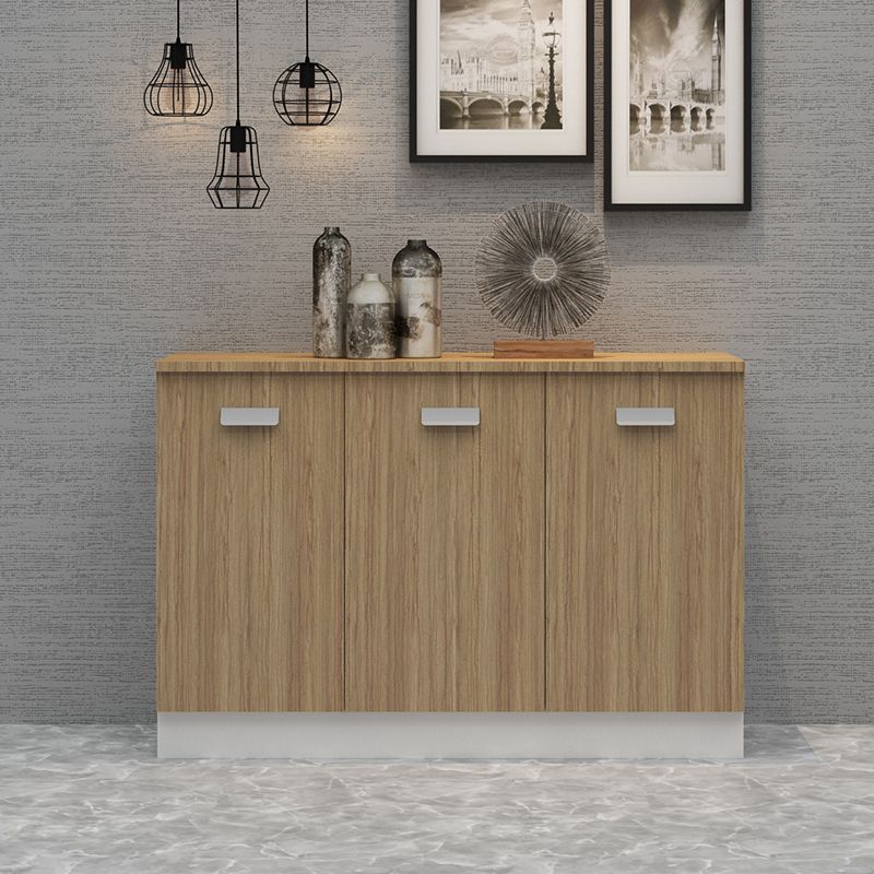 Archivos de estilo nórdico Madera sólida Color sólido Oficina de archivos horizontales