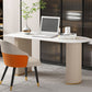 Peninsula Stone Office Bureau Glam Style Metal Writing Bureau pour bureau