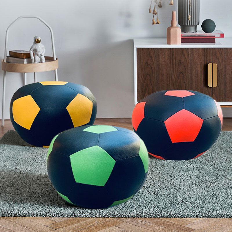 Leather Standard Stool Modern Style Simple Unique Shape Footstool Clearhalo 'furn' 'furn_ottomans_poufs' 'Furniture' 'Living Room Furniture' 'Ottomans & Poufs' 'ottomans_poufs' 1200x1200_47c45806-898e-48a6-9cdd-a6af9b35505d