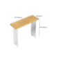 Acrylic Base Pine Solid Wood Bar Table for Kitchen Dining Room Clearhalo 'Bar Furniture' 'Bar Tables' 'bar_tables' 'furn' 'furn_bar_tables' 'Furniture' 'Kitchen & Dining Furniture' 1200x1200_47c47481-241b-4010-8c9f-90461f4bb33b