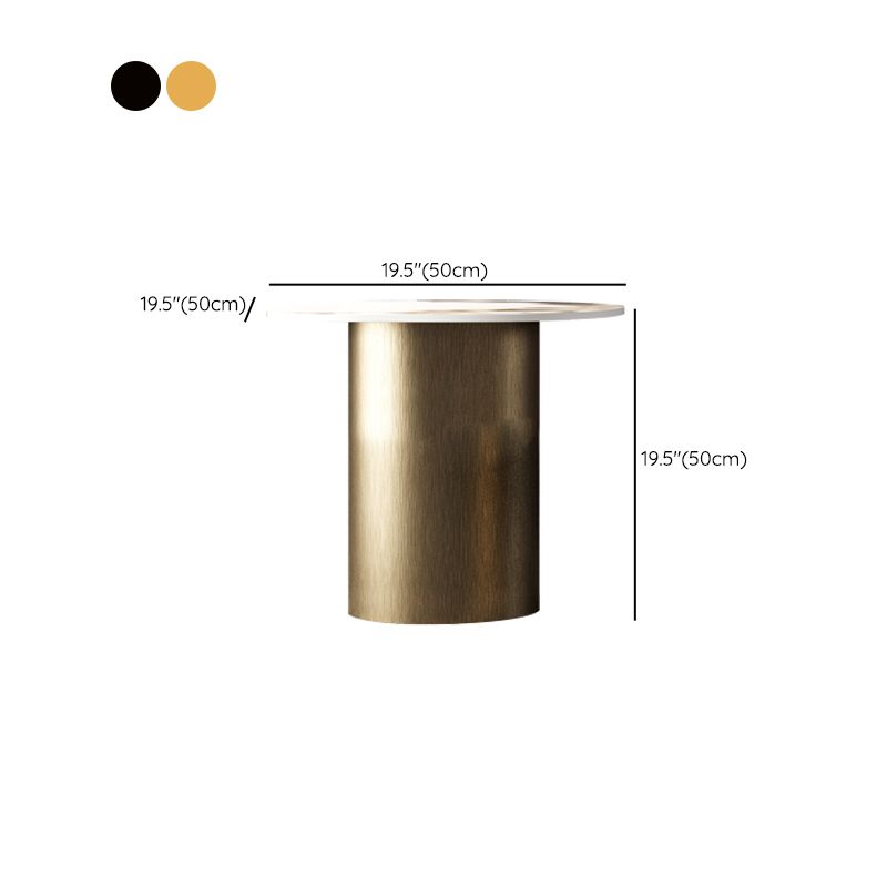 Abstrakter Cocktailtisch zeitgenössischer Schiefer -Top -Kaffee oder Endtisch