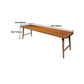 Solid Wood Writing Desk Rectangular Contemporary Office Desk