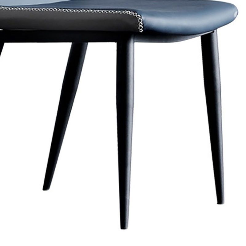 Industrial Style Faux Leather Chairs Wingback Parsons Chair for Home Clearhalo 'Dining Chairs' 'Dining Tables & Seating' 'dining_chair' 'furn' 'furn_dining_chair' 'Furniture' 'Kitchen & Dining Furniture' 1200x1200_47c9e3ef-ec81-46d6-abb6-46e3052178e9