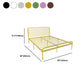 84.65 inch Wide Industial Bed Frame Metal Bed with Headboard Clearhalo 'Bedroom Furniture' 'Beds' 'furn' 'furn_beds' 'Furniture' 1200x1200_47c9e420-016a-4bd7-9fc1-fffb033bb85e