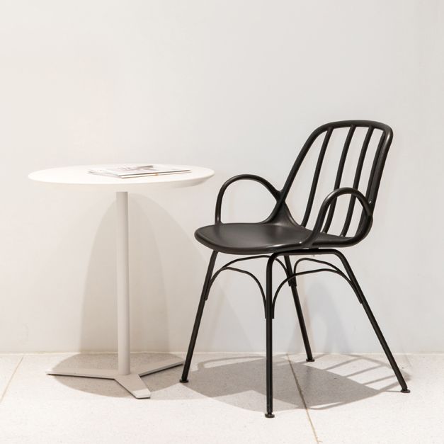 Industrial Style Kitchen Dining Chairs Dining Arm Side Chairs with Metal Legs Clearhalo ' kitchen&dining_furn' 'Dining Chairs' 'Dining Tables & Seating' 'dining_chair' 'furn' 'furn_dining_chair' 'Furniture' 'furniture_dining_chair' 'Kitchen & Dining Furniture' 'kitchen' 1200x1200_47cb14d6-b89d-4545-b9c4-0a6eead6420b