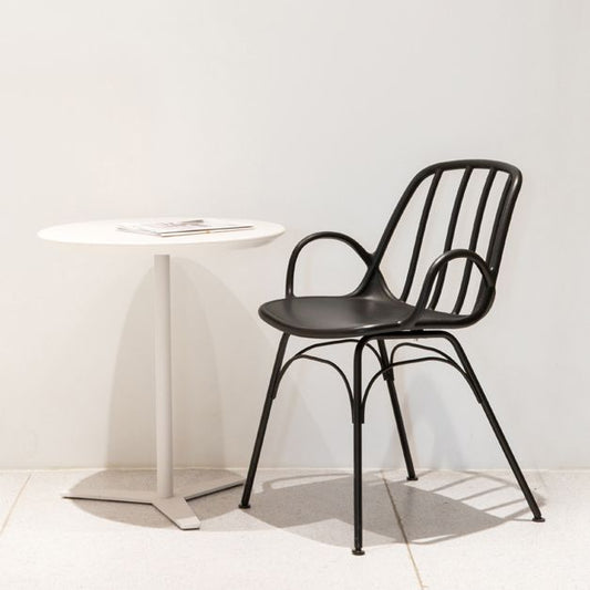 Industrial Style Kitchen Dining Chairs Dining Arm Side Chairs with Metal Legs Clearhalo ' kitchen&dining_furn' 'Dining Chairs' 'Dining Tables & Seating' 'dining_chair' 'furn' 'furn_dining_chair' 'Furniture' 'furniture_dining_chair' 'Kitchen & Dining Furniture' 'kitchen' 1200x1200_47cb14d6-b89d-4545-b9c4-0a6eead6420b