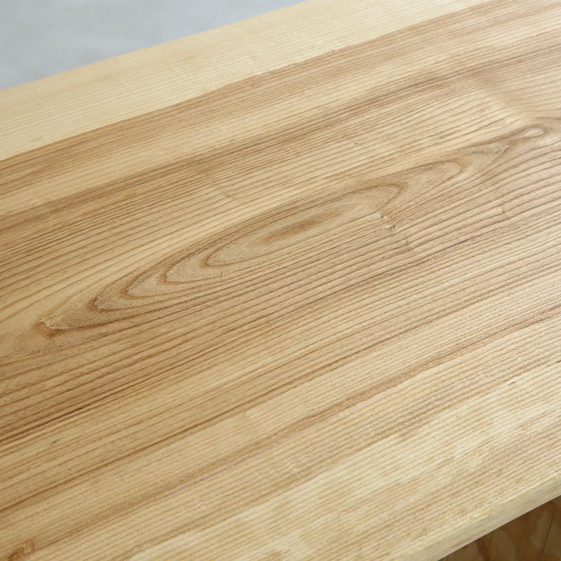 Natural Double Pedestal Table Solid Wood Modern Dinner Room Kitchen Table Clearhalo 'Dining Tables & Seating' 'Dining Tables' 'dining_table' 'furn' 'furn_dining_table' 'Furniture' 'furniture_dining_table' 'Kitchen & Dining Furniture' 1200x1200_47cb2ac1-e8f8-43af-a77d-8bb78f898a43