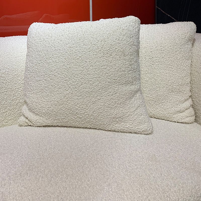 Ultra-Modern Polyester Blend Tight Back Sofa 27.56"High Tuxedo Arm Sofa Clearhalo 'furn' 'furn_sectionals' 'Furniture' 'furniture_sectionals' 'kitchen' 'kitchen_sectionals' 'Living Room Furniture' 'Sectionals' 1200x1200_47cb3a4f-1d6d-491b-9c74-3c86a3eac396