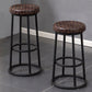Modern Round Bar Stool Footrest Backless Counter and Bar Stool with Iron Legs Clearhalo 'Bar Furniture' 'Bar Stools' 'bar_stools' 'furn' 'furn_bar_stools' 'furniture_bar_stools' 'Kitchen & Dining Furniture' 'kitchen&dining_furn' 'kitchen' 'kitchen_furn' Furniture' 1200x1200_47cc88c7-a2d6-4a63-99fa-cfa9280fb942