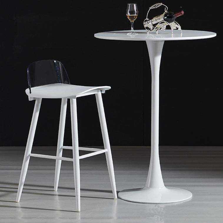 Stone Bar Dining Table Modern Round Bar Table with Pedestal for Dining Room Clearhalo 'Bar Furniture' 'Bar Tables' 'bar_tables' 'furn' 'furn_bar_tables' 'Furniture' 'furniture_bar_tables' 'Kitchen & Dining Furniture' 1200x1200_47cd8dd9-42c4-48a3-8f75-dc4818e89f6f