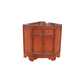 Gabinete de esquina de 34.65 ", gabinete de acento de madera contemporáneo