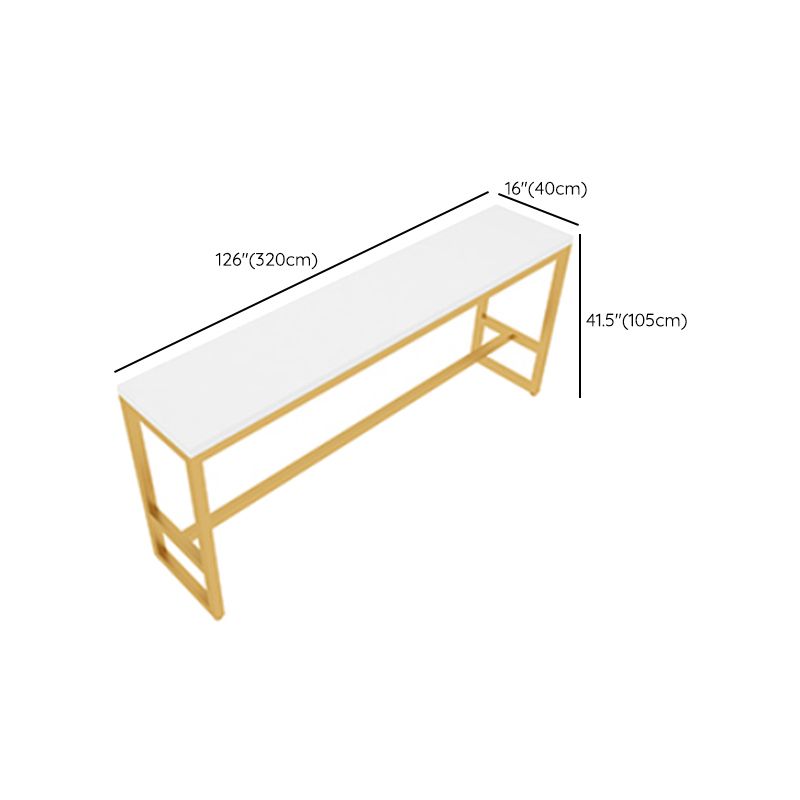 Glam Rectangle Wood Counter Table 1/6/11 Pieces Bar Table Set for Cafe Clearhalo 'Bar Furniture' 'furn' 'furn_home_bar_bar_sets' 'Furniture' 'Home Bars & Bar Sets' 'home_bar_bar_sets' 'Kitchen & Dining Furniture' 1200x1200_47d30471-e0b5-4499-a5cc-0e64cfd27c39