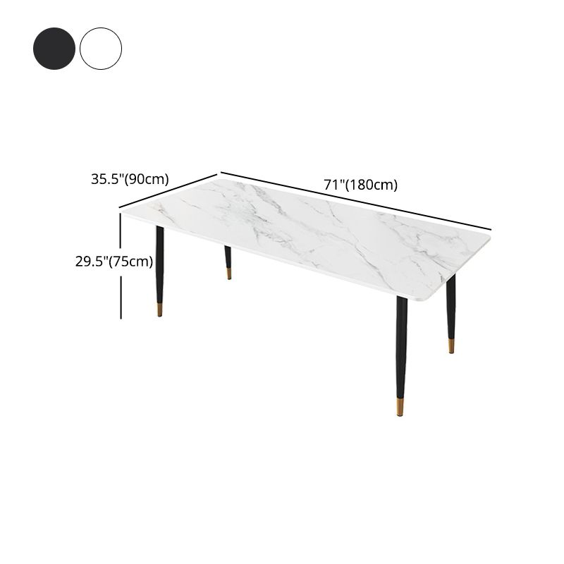 Modern Metal Dining Room Set 1/2/5/7 Pieces Dining Furniture Set Clearhalo 'Dining Room Sets' 'Dining Tables & Seating' 'dining_room_set' 'furn' 'furn_dining_room_set' 'Furniture' 'furniture_dining_room_set' 'Kitchen & Dining Furniture' 'kitchen&dining_furn' 'kitchen' 1200x1200_47d4139d-81ad-4b07-b1db-5570c5132a3e