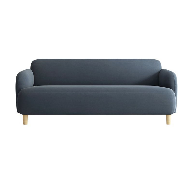 26.37"H Scandinavian Faux Leather Square Arm Stain Resistant Sofa for Apartament Clearhalo 'furn' 'furn_sofas' 'Furniture' 'furniture_sofas' 'kitchen' 'kitchen_sofas' 'Living Room Furniture' 'Sofa' 'sofas' 1200x1200_47d6c5ed-0b03-4a6d-8d1e-023cdd4eff3a