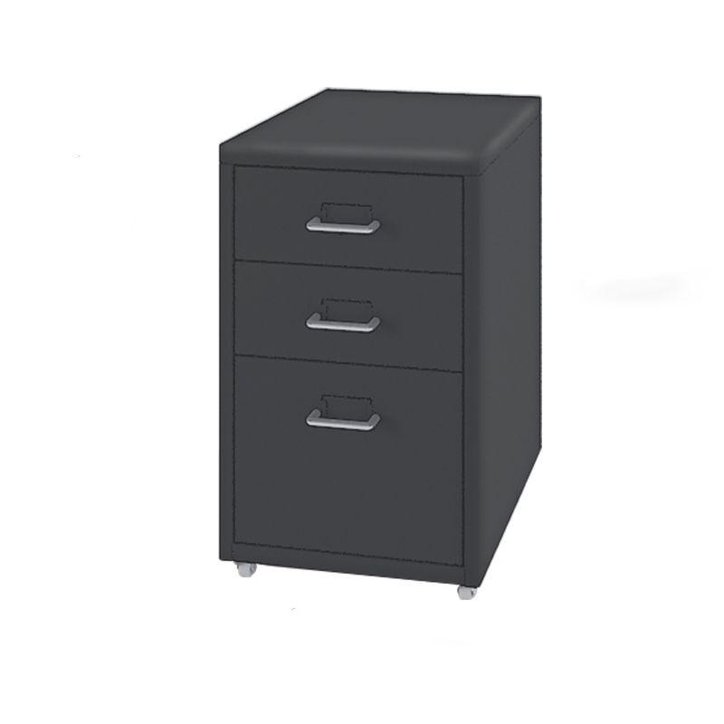 Contemporary File Cabinets Steel Frame Solid Color File Pedestal for Home Office Clearhalo 'Filing Cabinets' 'filling_cabinets' 'furn' 'furn_filling_cabinets' 'Furniture' 'Office Furniture' 1200x1200_47d797c3-bf60-4ab8-a9a7-ea5b5c07ad98