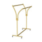 Silver/Gold Free Standing Hall Tree Contemporary Hall Stand for Living Room