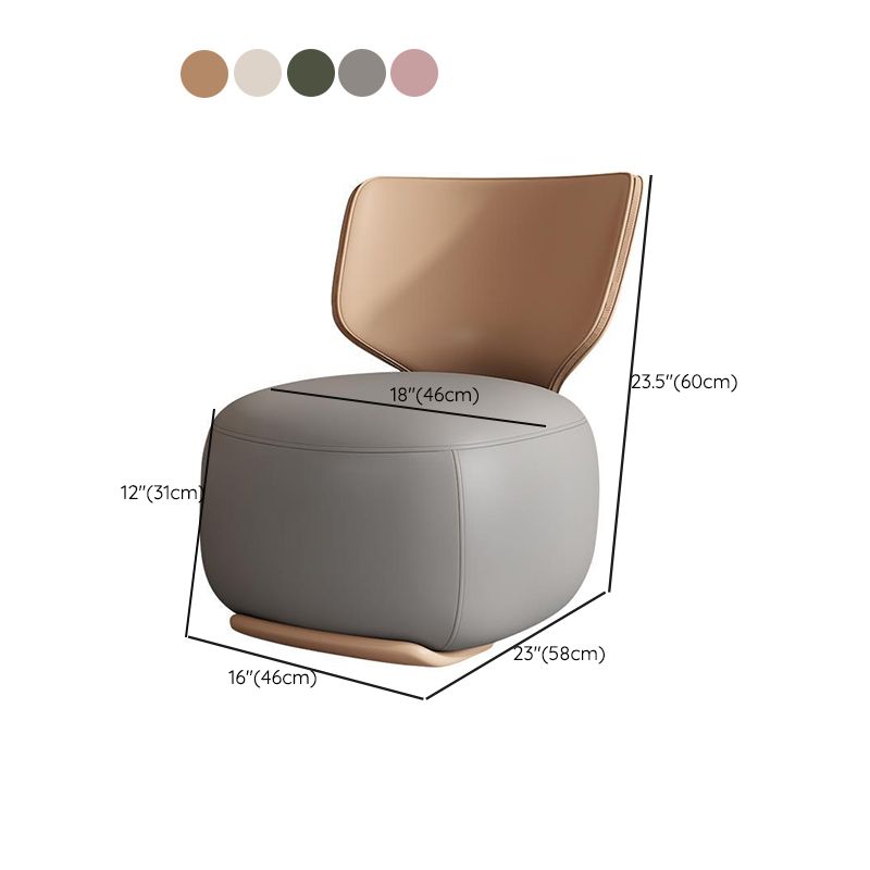 22.83" Wide Parsons Chair Armless Chair with Fixed Back for Living Room Clearhalo 'Accent Chairs' 'accent_chairs' 'Chairs & Seating' 'furn' 'furn_accent_chairs' 'Furniture' 'Living Room Furniture' 1200x1200_47d8fa1d-c6ef-4158-a242-de15c5510107