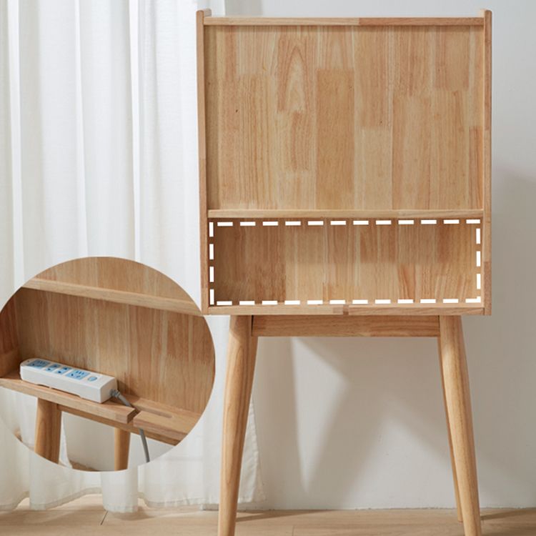 Modern Wood Dressing Table Solid Wood Make-up Vanity with Drawers