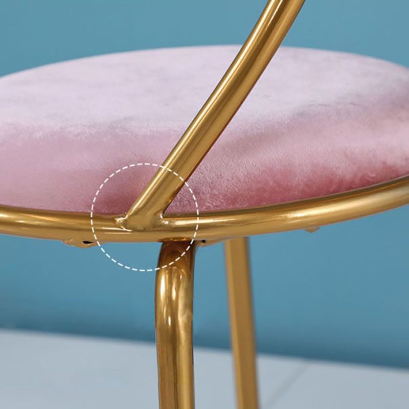 Scandinavian Design Upholstered Armless Dining Chairs Open Back Dining Side Chair Clearhalo ' kitchen&dining_furn' 'Dining Chairs' 'Dining Tables & Seating' 'dining_chair' 'furn' 'furn_dining_chair' 'Furniture' 'furniture_dining_chair' 'Kitchen & Dining Furniture' 'kitchen' 1200x1200_47de12dd-cacc-4d84-ab31-8944ed916a00