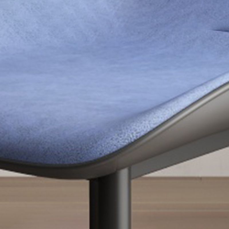 Contemporary Metal Dining Room Chairs PU Leather Dining Armless Chairs for Indoor Use Clearhalo ' kitchen&dining_furn' 'Dining Chairs' 'Dining Tables & Seating' 'dining_chair' 'furn' 'furn_dining_chair' 'Furniture' 'furniture_dining_chair' 'Kitchen & Dining Furniture' 'kitchen' 1200x1200_47df8186-a94e-4c80-84ec-beaea7f2df15