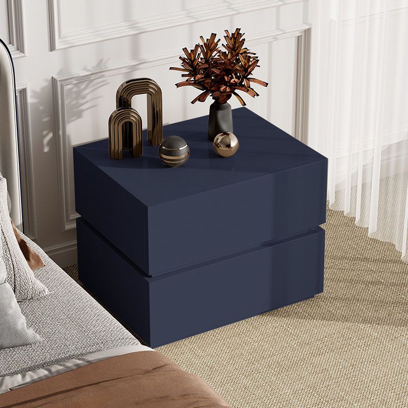 Contemporary Bedside Cabinet Faux Wood Bed Nightstand with Drawers Clearhalo 'Bedroom Furniture' 'furn' 'furn_night_stand' 'Furniture' 'night_stand' 'Nightstands' 1200x1200_47e109c9-b3c3-4f85-98a8-3e77b1a28134