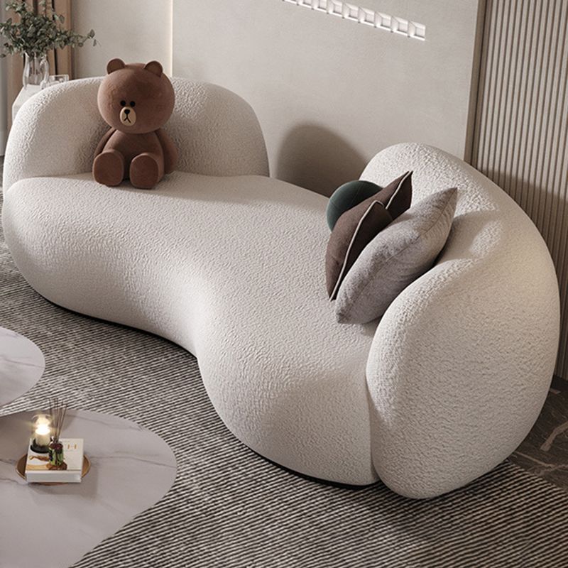 Divano a back -sho divano con smoking a stretto contemporaneo di divano curvo per soggiorno