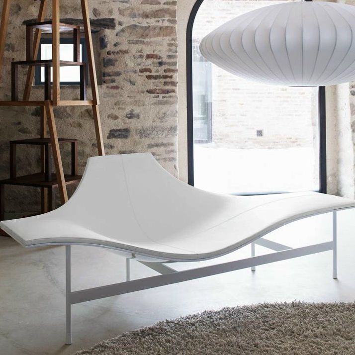 Modern Chaise Lounge Couch Solid Color Chaise Lounge for Living Room Clearhalo 'Chairs & Seating' 'Chaise Lounge' 'chaise_lounge' 'furn' 'furn_chaise_lounge' 'Furniture' 'Living Room Furniture' 1200x1200_47e25b22-d759-41c5-b28e-77f5782dbaba