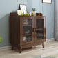Modern Style Buffet Sideboard Solid Wood Sideboard with Cabinets Clearhalo 'buffet_sideboard' 'Buffets & Sideboards' 'furn' 'furn_buffet_sideboard' 'Furniture' 'Kitchen & Dining Furniture' 1200x1200_47e6a132-8b2d-45a0-94ce-29b654f49c66