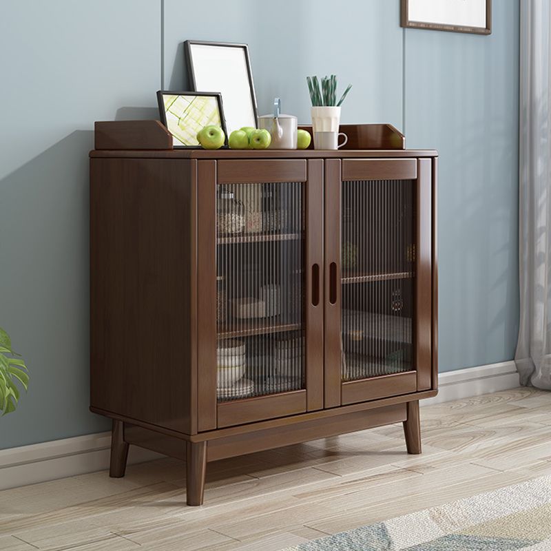 Modern Style Buffet Sideboard Solid Wood Sideboard with Cabinets Clearhalo 'buffet_sideboard' 'Buffets & Sideboards' 'furn' 'furn_buffet_sideboard' 'Furniture' 'Kitchen & Dining Furniture' 1200x1200_47e6a132-8b2d-45a0-94ce-29b654f49c66