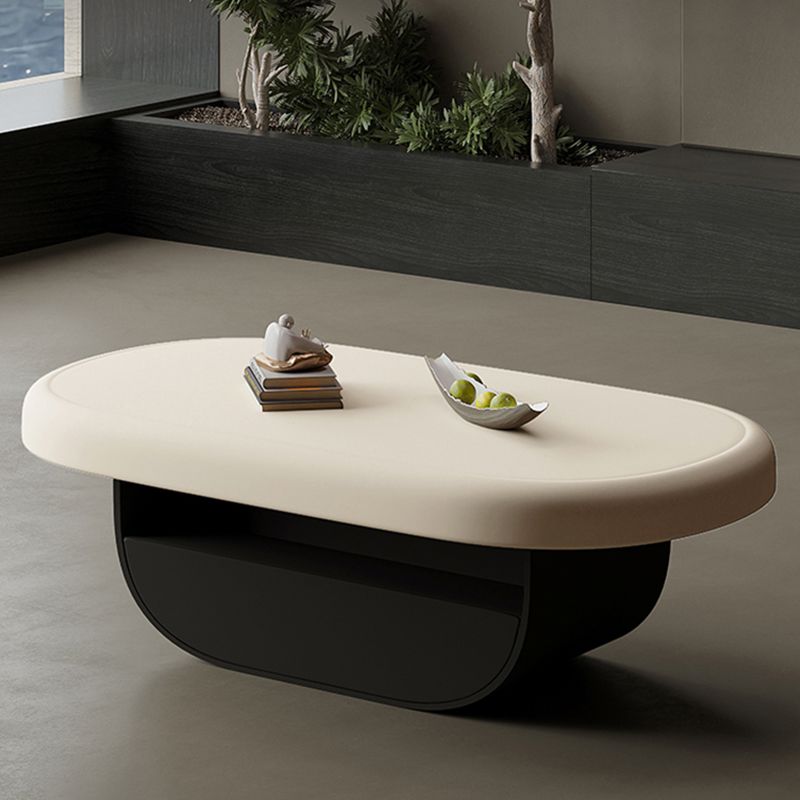 Contemporary Irregular Coffee Table Modern 15.7-In High 1 Single Cocktail Table Clearhalo 'Coffee & Accent Tables' 'Coffee Tables' 'coffee_tables' 'furn' 'furn_coffee_tables' 'Furniture' 'Living Room Furniture' 1200x1200_47eb44a0-bd24-456d-83a5-6ed257e43d11