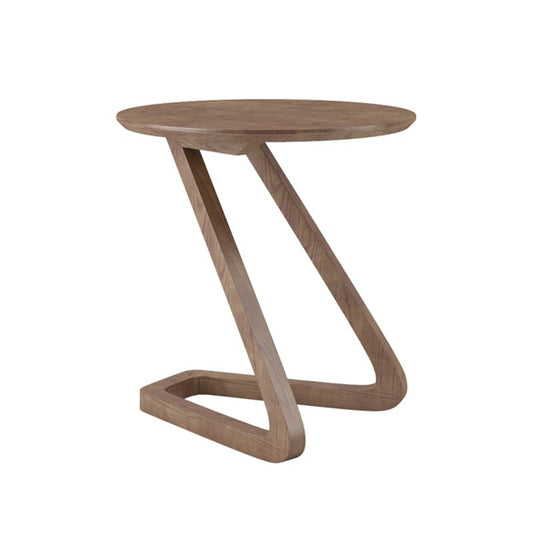 Side Table Solid Wood Abstract Round Scandinavian Living Room End Table Clearhalo 'Coffee & Accent Tables' 'End & Side Tables' 'end_side_tables' 'furn' 'furn_end_side_tables' 'Furniture' 'Living Room Furniture' 1200x1200_47ec3946-51db-4880-b96a-3e6d24198d5f