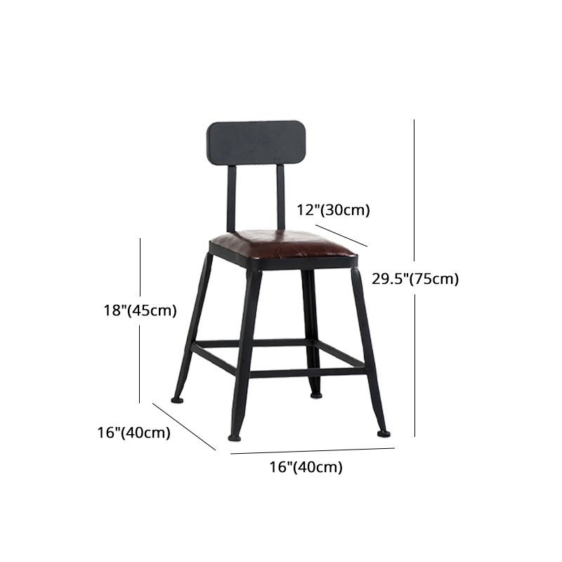 Iron Bar and Counter Stool Industrial Indoor Vintage Brown Counter Height Stools Clearhalo 'Bar Furniture' 'Bar Stools' 'bar_stools' 'furn' 'furn_bar_stools' 'furniture_bar_stools' 'Kitchen & Dining Furniture' 'kitchen&dining_furn' 'kitchen' 'kitchen_furn' Furniture' 1200x1200_47ed8cfb-cee0-4718-ab08-3cc5694ea45b