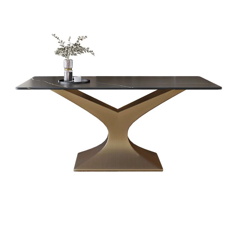 コンテンポラリーダイニングセット1/4/5ピースパッド付き椅子付きダイニングテーブルセット